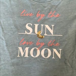 🌞Live by the sun, Love by the Moon 🌙 tee!